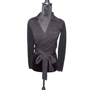 WAYF wrap sweater XS